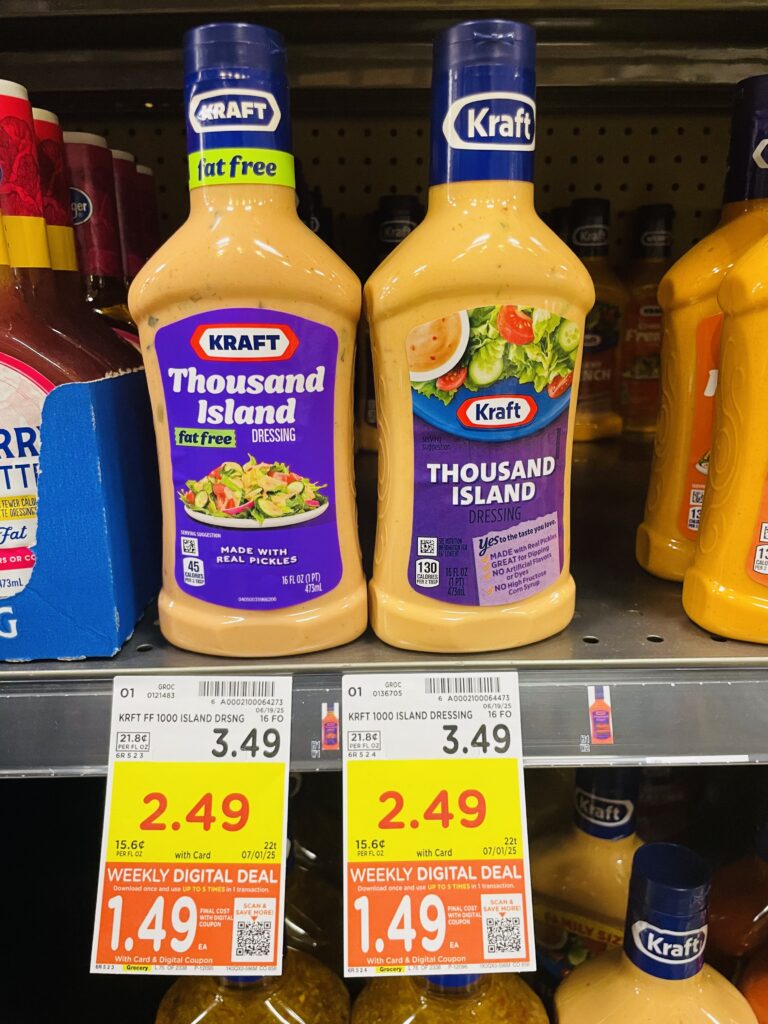 kraft dressing kroger shelf image (1)