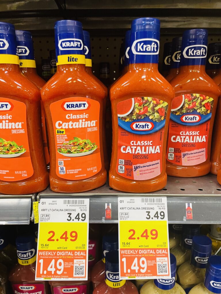 kraft dressing kroger shelf image (1)
