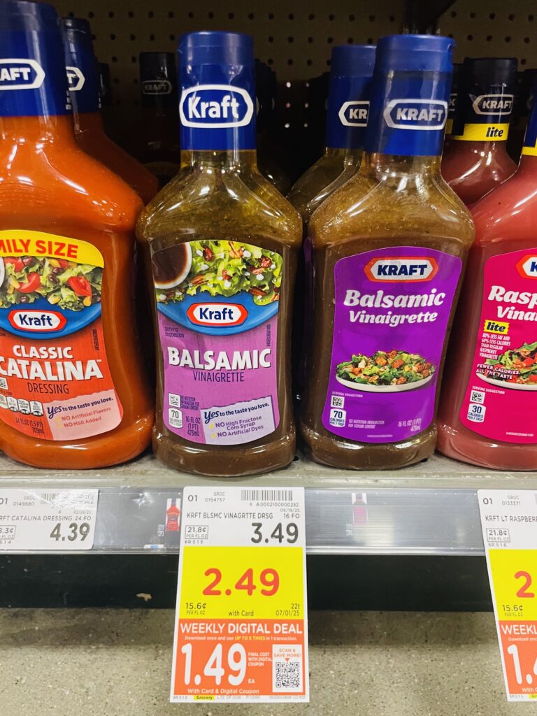 kraft dressing kroger shelf image (1)