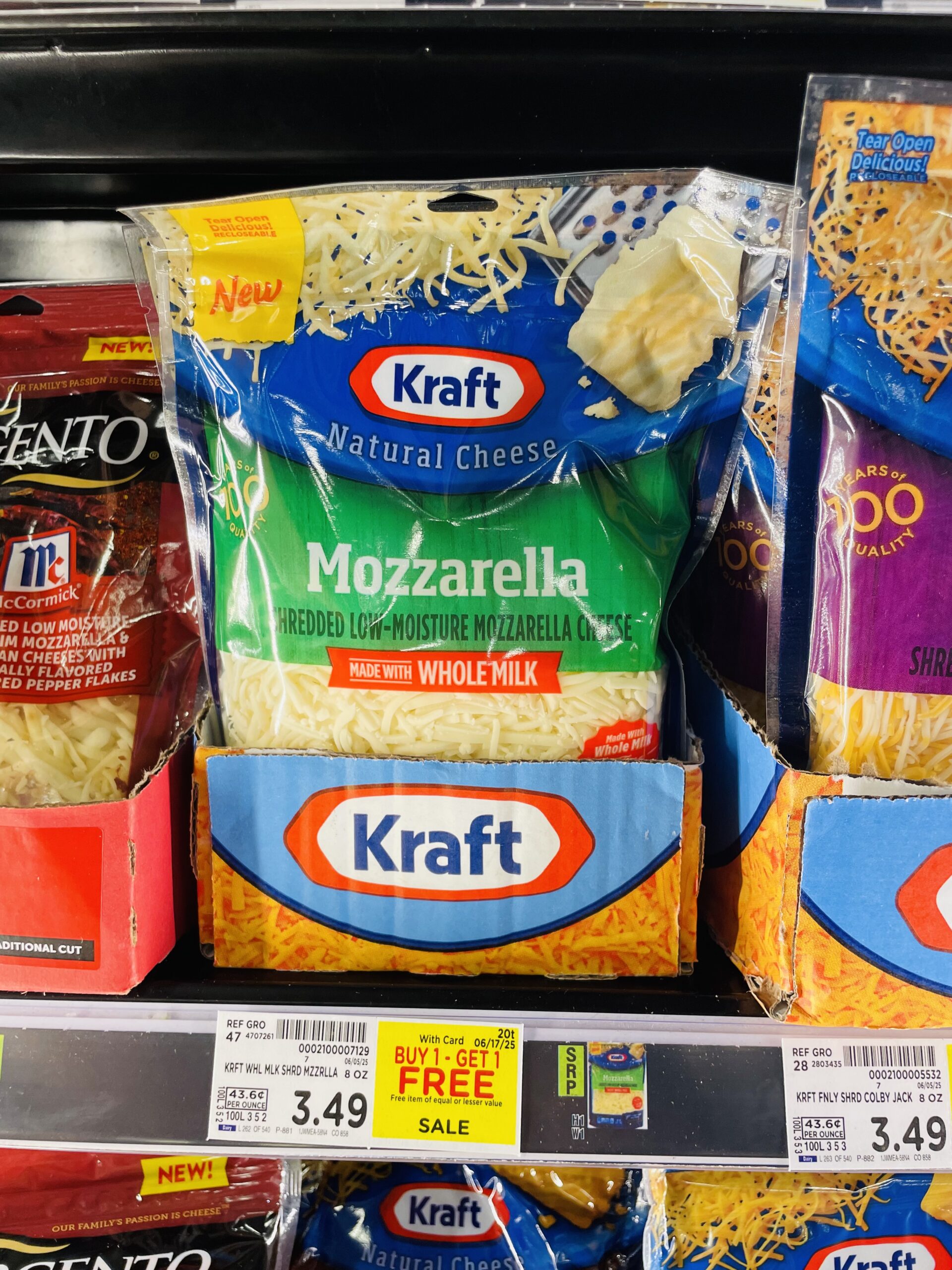 Kraft Shredded Cheese and String Cheese is B1G1 FREE! - Kroger Krazy