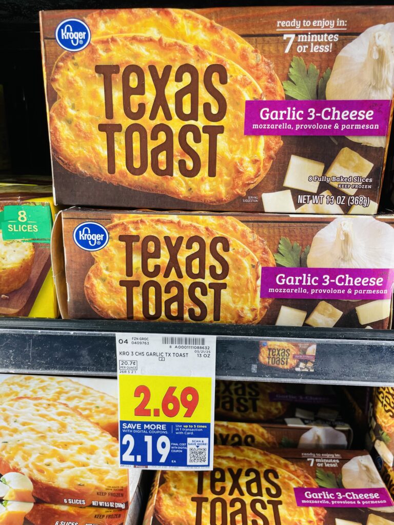kroger garlic bread and texas toast shelf image (1)