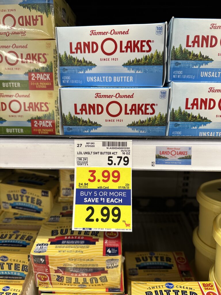 land o lakes butter kroger shelf image (1)
