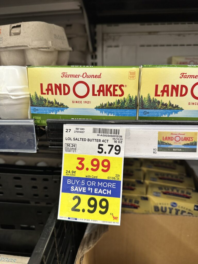 land o lakes butter kroger shelf image (1)