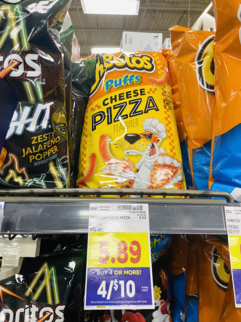 lays, cheetos and tostitos kroger shelf image (29)