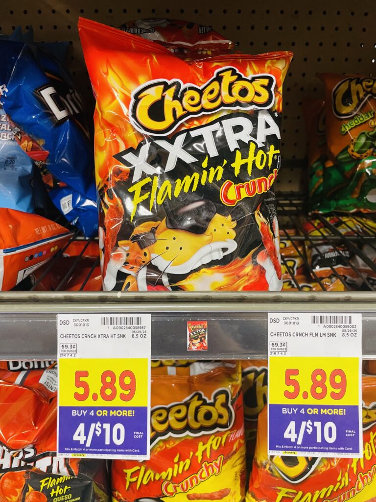 lays, cheetos and tostitos kroger shelf image (29)