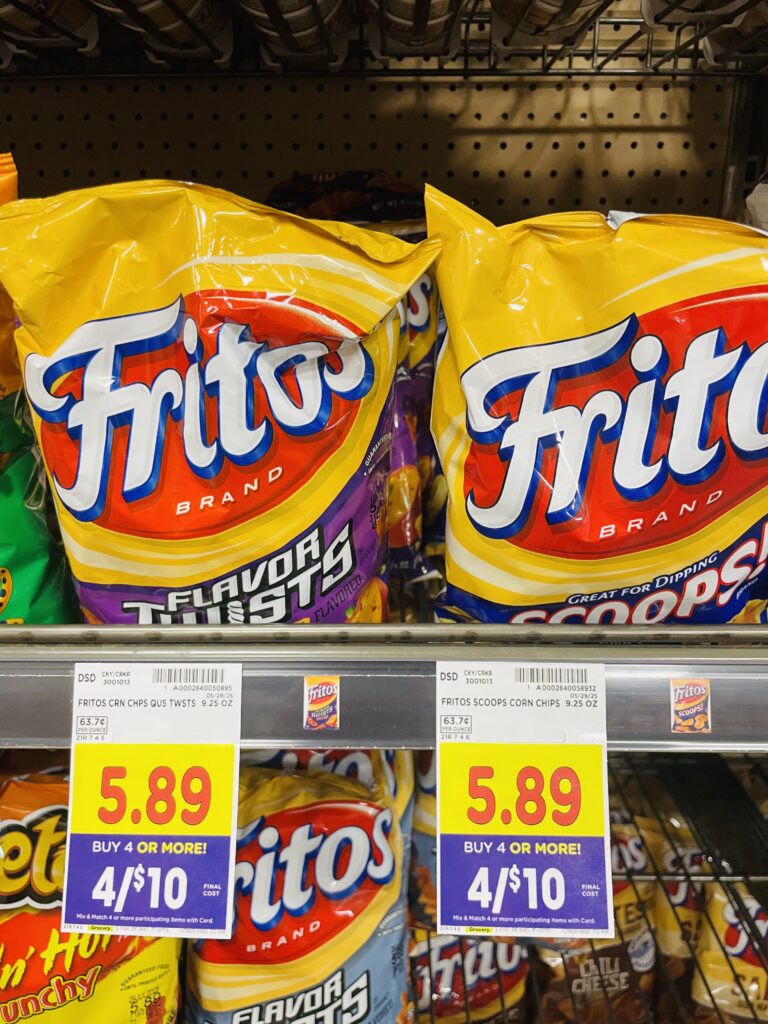 lays, cheetos and tostitos kroger shelf image (29)
