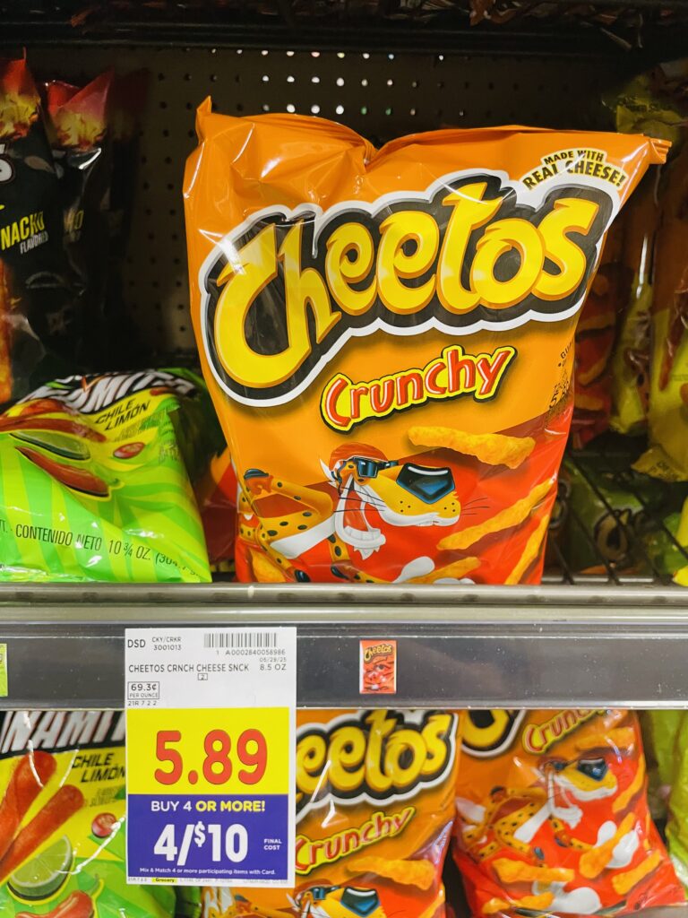 lays, cheetos and tostitos kroger shelf image (29)