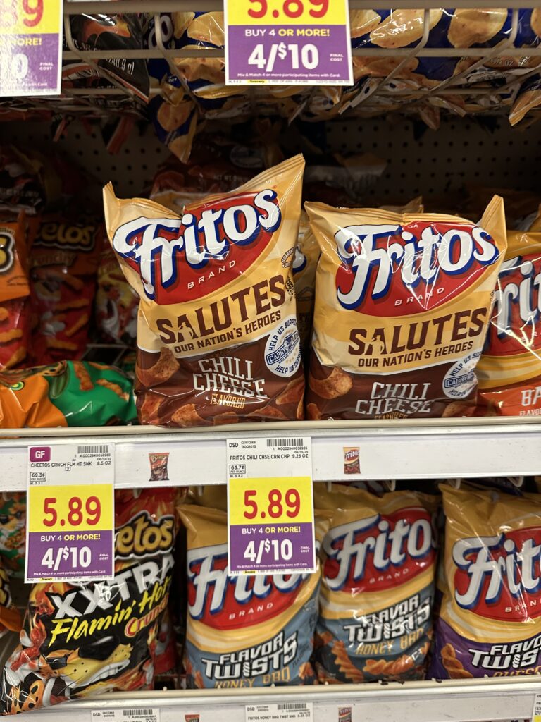 lays, takis and cheetos kroger shelf image (2)