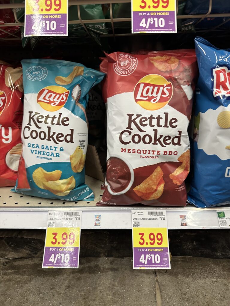 lays, takis and cheetos kroger shelf image (2)