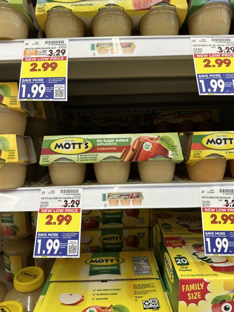 mott's applesauce kroger shelf image (1)