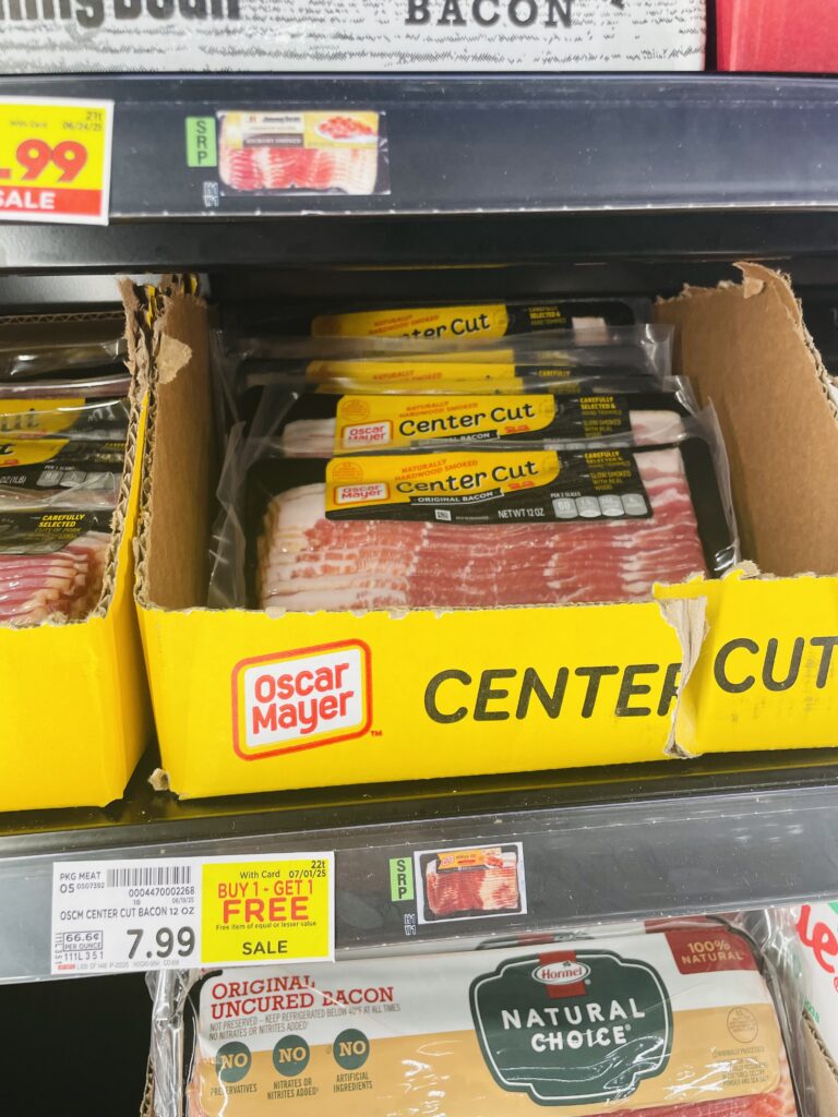 oscar mayer bacon kroger shelf image (1)