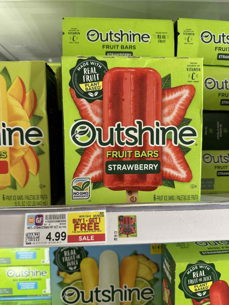 outshine bars kroger shelf image 5
