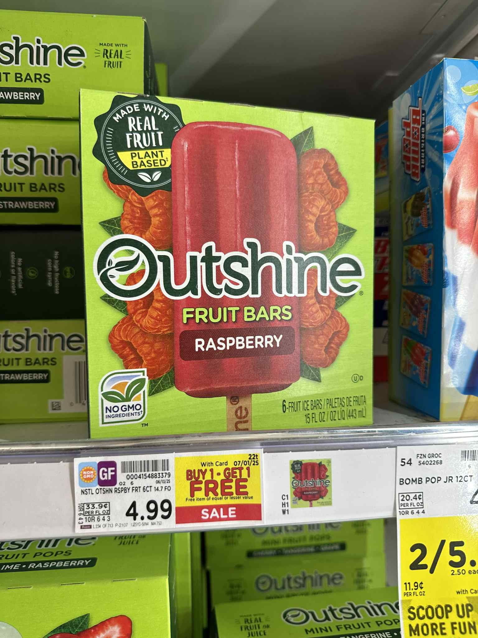 Outshine Bars and Frollies are B1G1 FREE! - Kroger Krazy