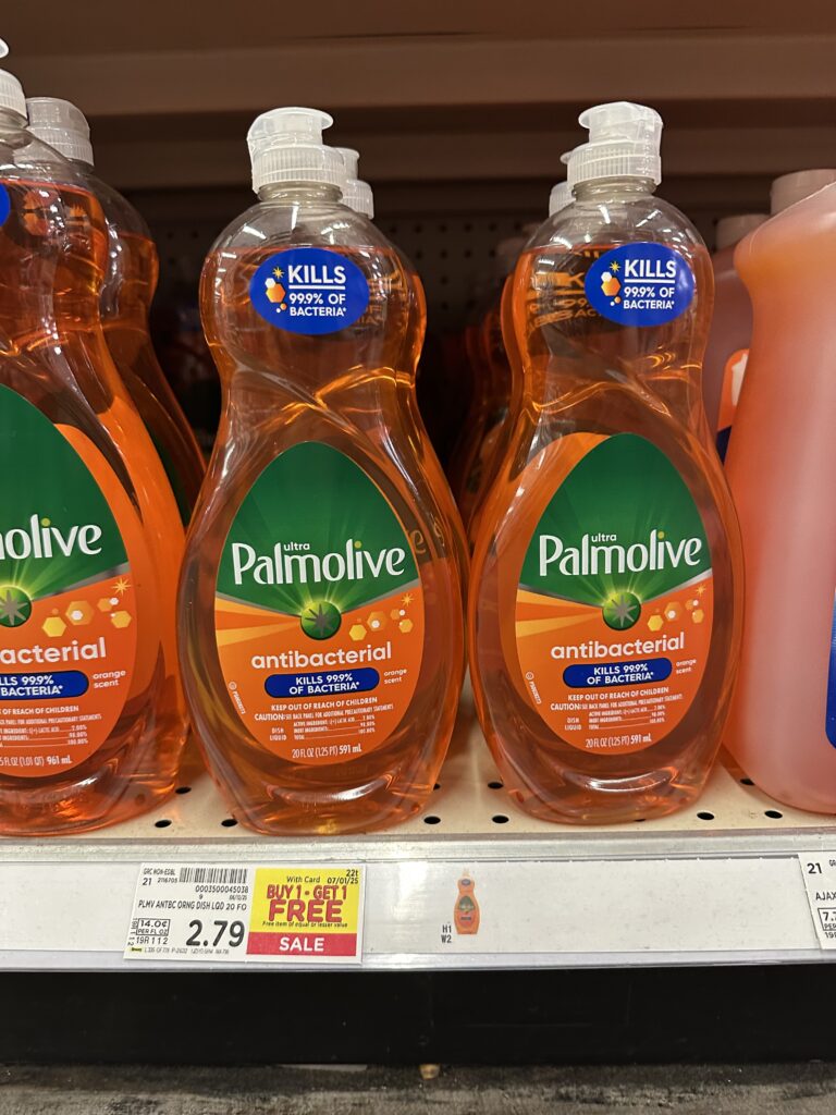 palmolive dish soap kroger shelf image (3)