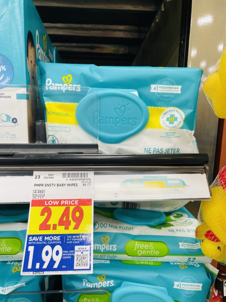 pampers wipe kroger shelf image (2)
