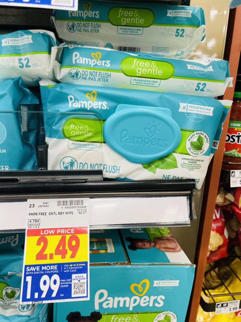 pampers wipe kroger shelf image (2)