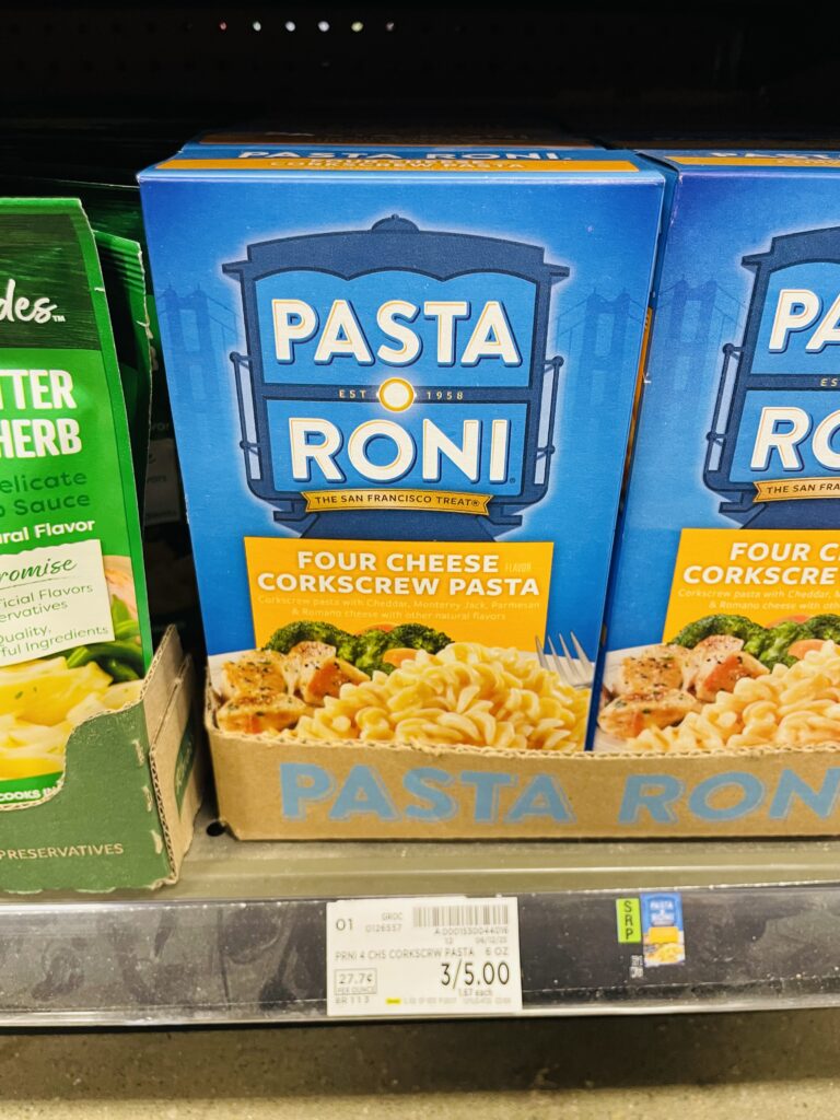 pasta roni kroger shelf image (1)