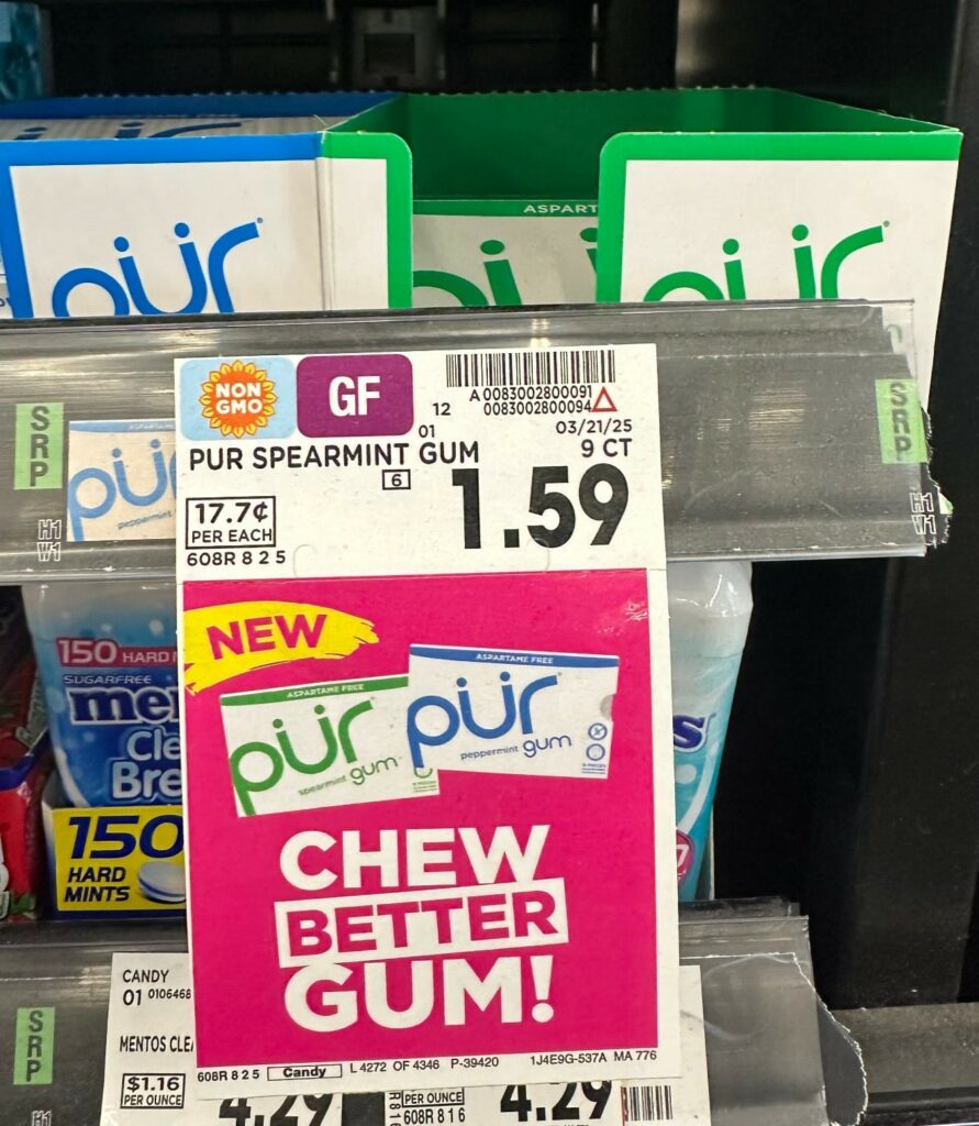 pur gum kroger shelf image