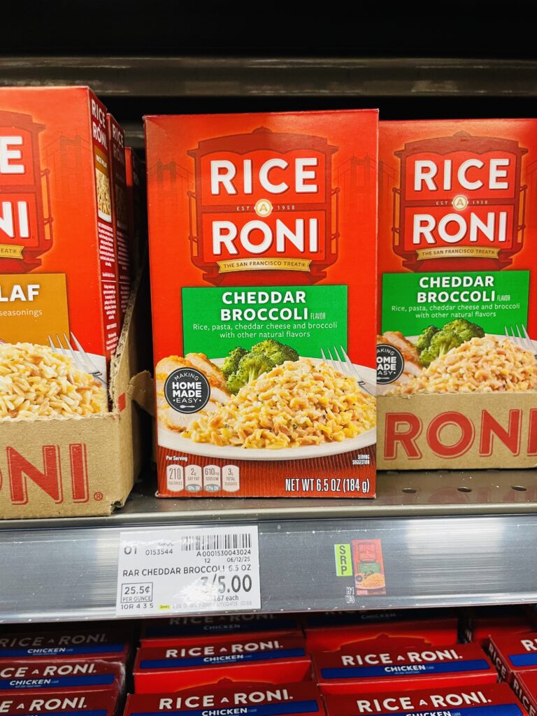 rice a roni kroger shelf image (1)