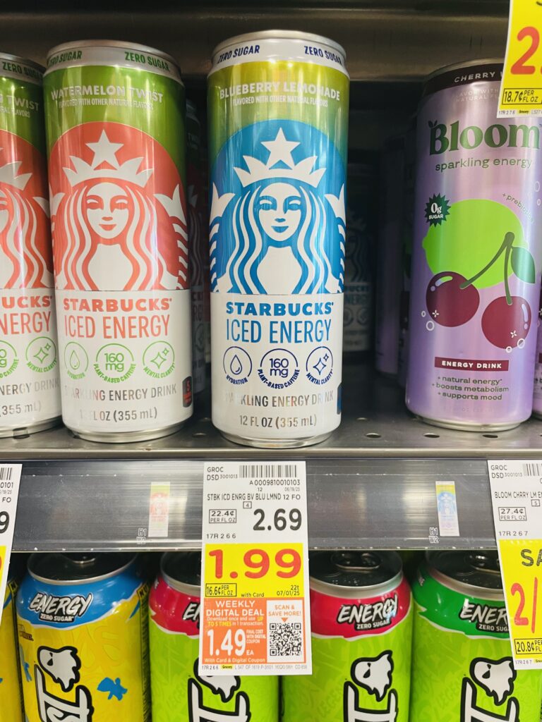 starbucks energy drinks kroger shelf image (1)