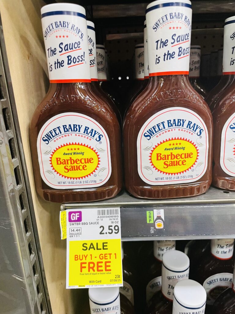 sweet baby ray's kroger shelf image (1)