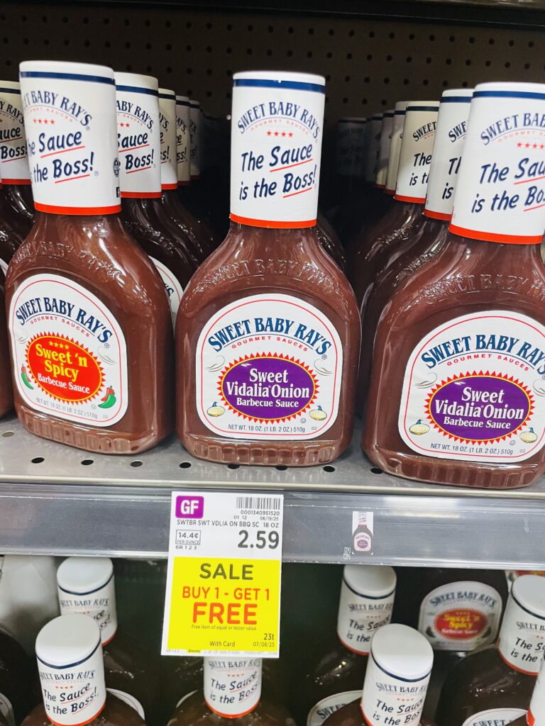 sweet baby ray's kroger shelf image (1)