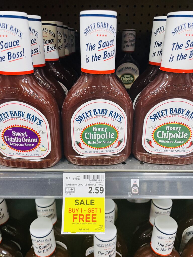 sweet baby ray's kroger shelf image (1)