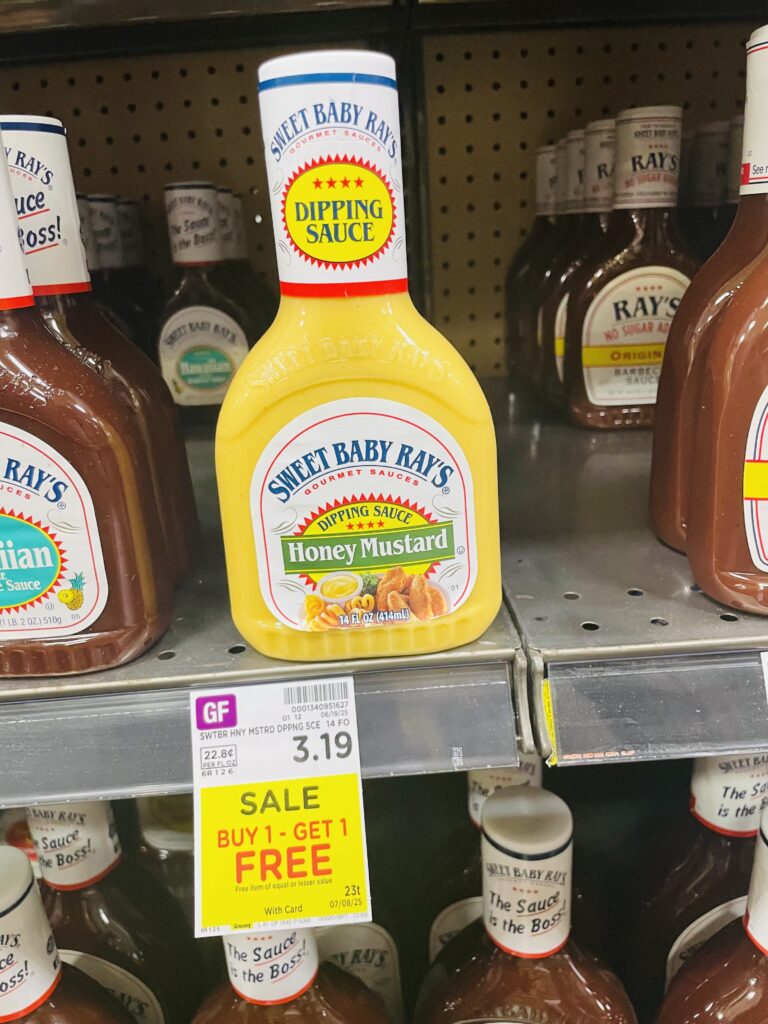 sweet baby ray's kroger shelf image (1)