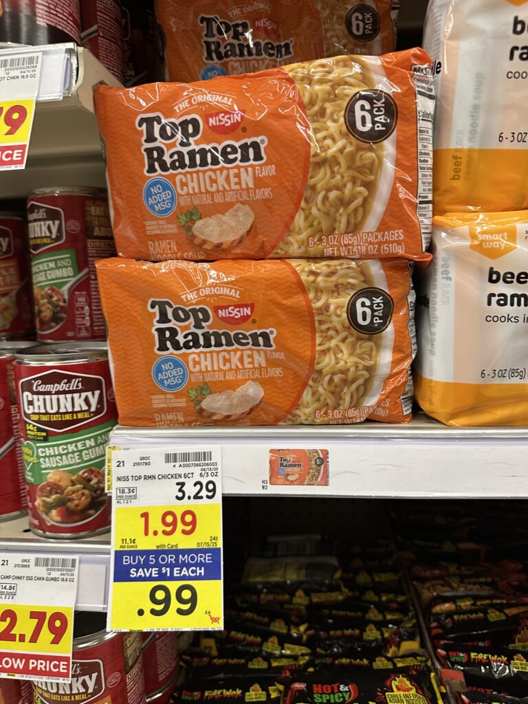 top ramen kroger shelf image (1)