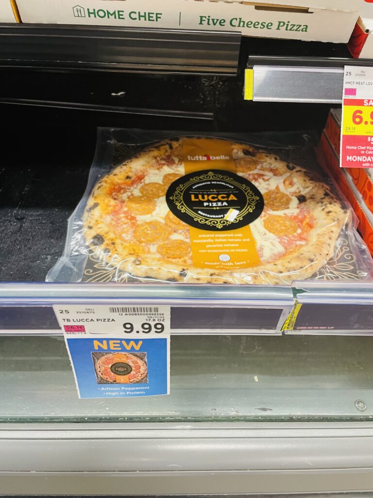 tutta bella pizza kroger shelf image (1)
