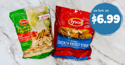 tyson frozen chicken (4) kroger krazy