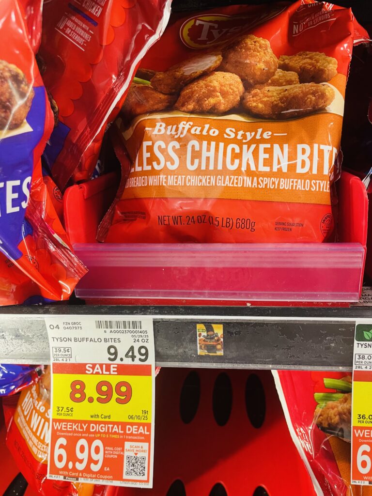 tyson frozen chicken kroger shelf image (1)
