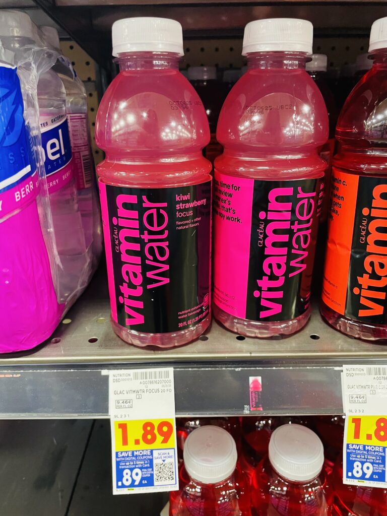 vitamin water kroger shelf image (8)