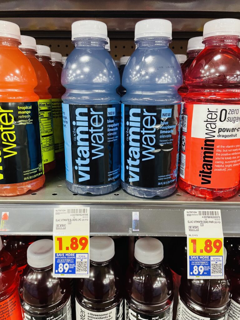 vitamin water kroger shelf image (8)