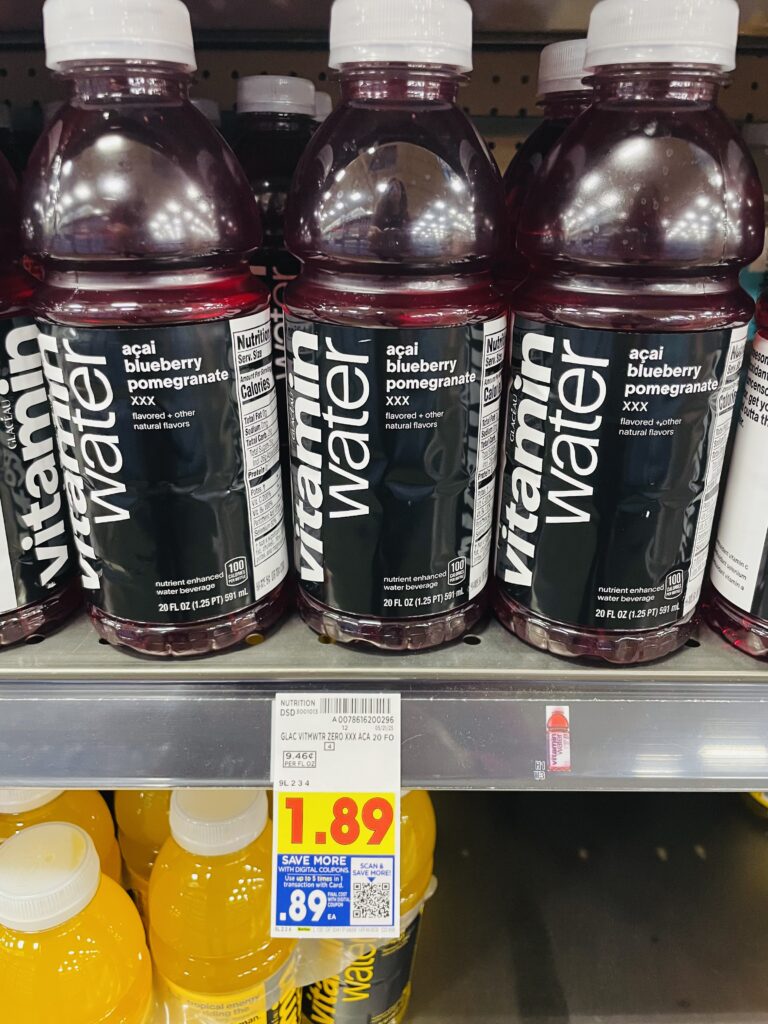 vitamin water kroger shelf image (8)