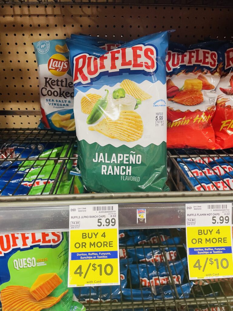 4 for 10 chips kroger shelf image (1)