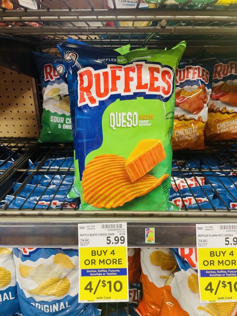 4 for 10 chips kroger shelf image (1)