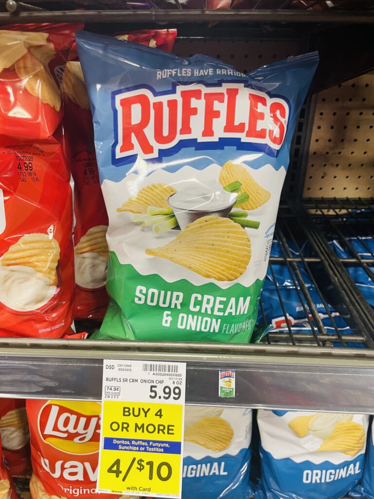 4 for 10 chips kroger shelf image (1)