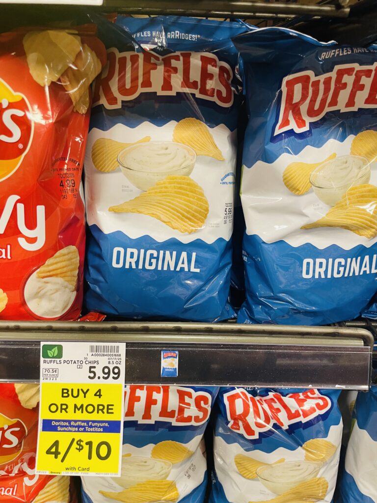 4 for 10 chips kroger shelf image (1)