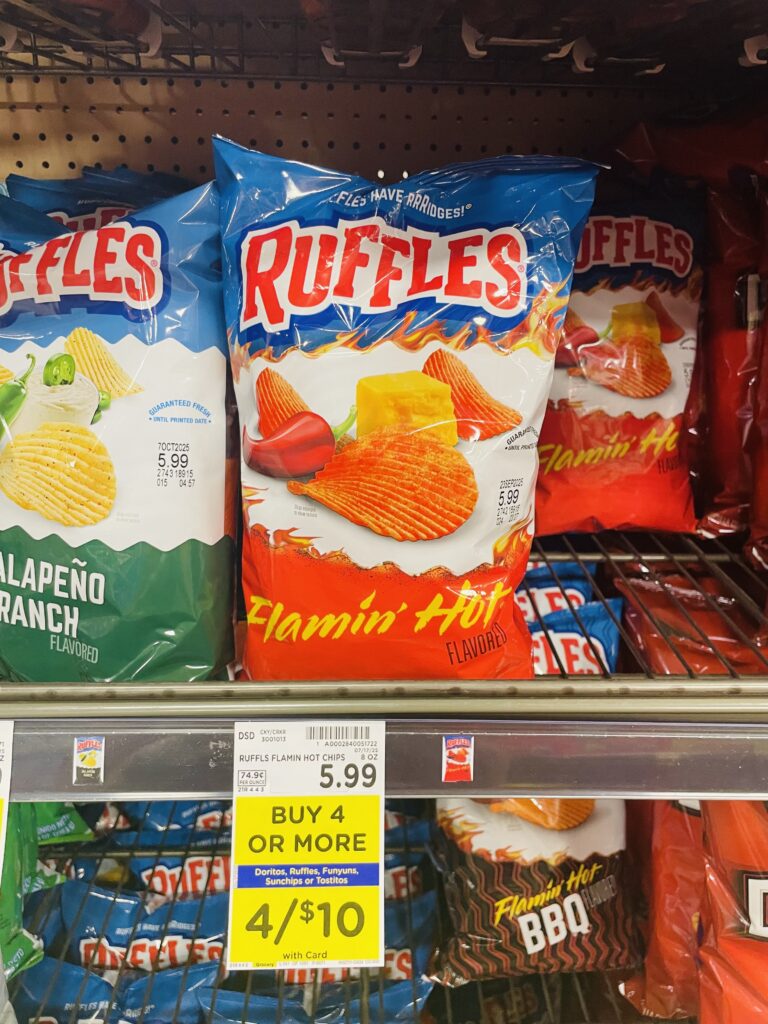 4 for 10 chips kroger shelf image (1)