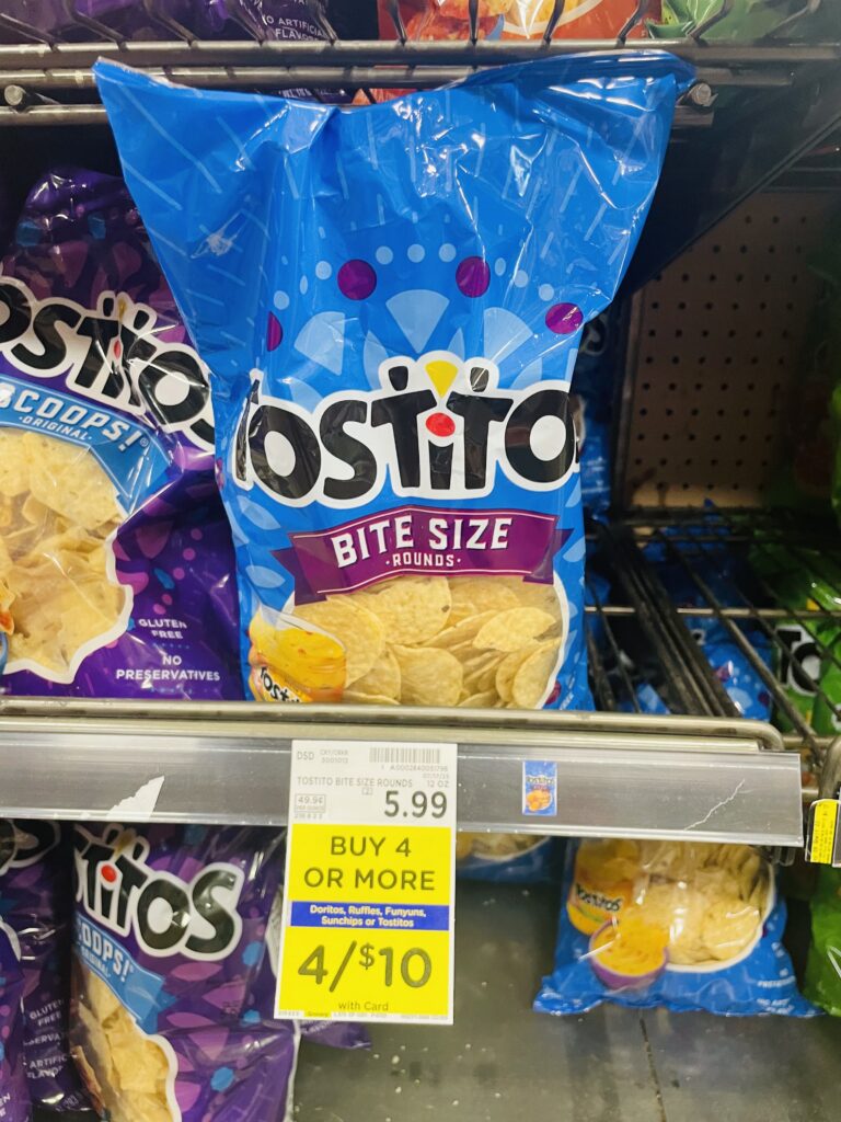4 for 10 chips kroger shelf image (1)