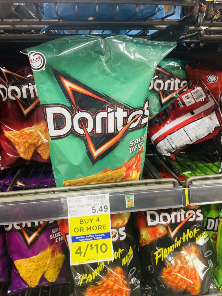 4 for 10 chips kroger shelf image (1)