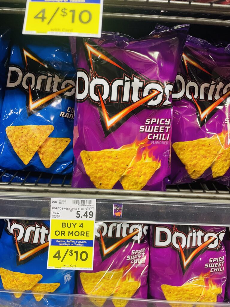 4 for 10 chips kroger shelf image (1)