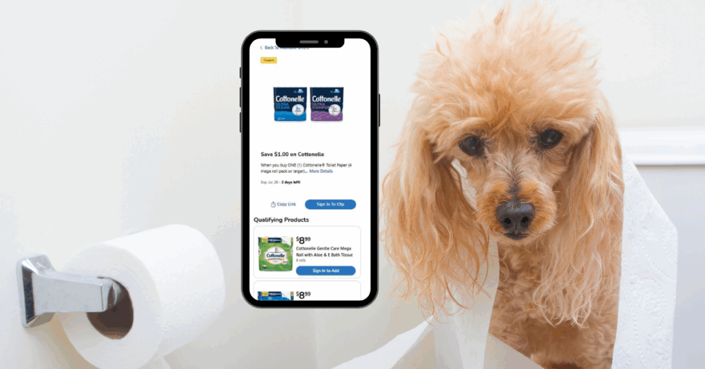 Cottonelle Toilet Paper Kroger Digital Coupon