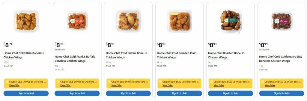 Home Chef Wings