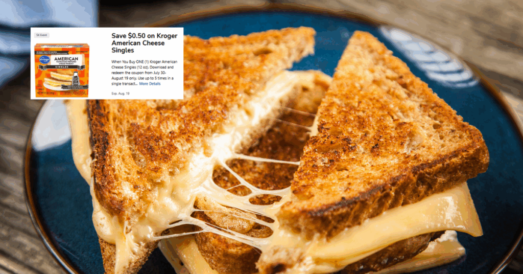 Kroger American Cheese Singles Kroger Digital Coupon