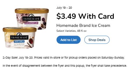 Kroger Two Day Sale