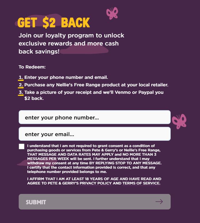 Nellie's Loyalty Program Kroger