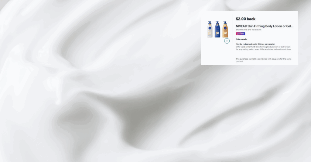 Nivea Lotion Ibotta Rebate Kroger