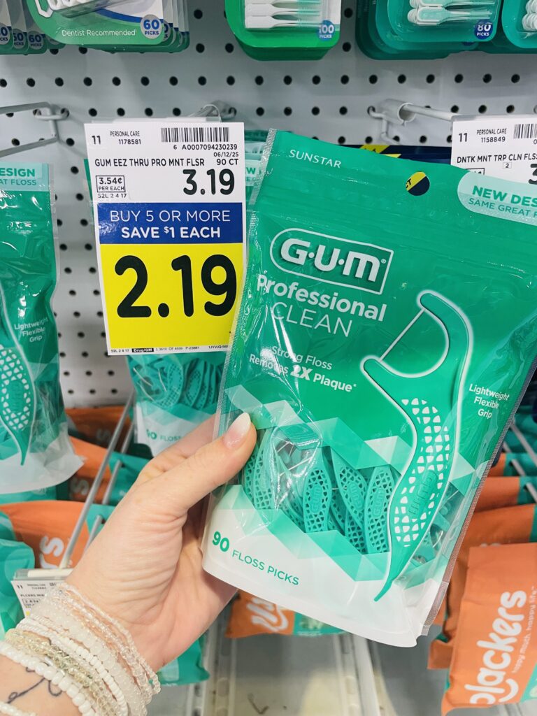 GUM FLossers Kroger Shelf Image